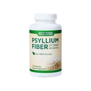Biomulvita Daily Psyllium Husk Fiber Supplement | Digestive Regularity & Health Support | Soluble Fiber, 2,175mg Per Serving | 120 Capsules
