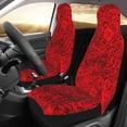 thumbnail image 2 of Pofeuu Red Rose Print Automotive Car Seat Covers Flat Cloth Full Set Seat Covers,Car Seat Covers front seats for Cars Trucks and SUVs(Two packs), 2 of 7