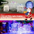 thumbnail image 5 of Barara King Christmas Decoration Accessories,Set of 3 Iridescent Christmas Gift Box with Iridescent Bows, 5 of 5