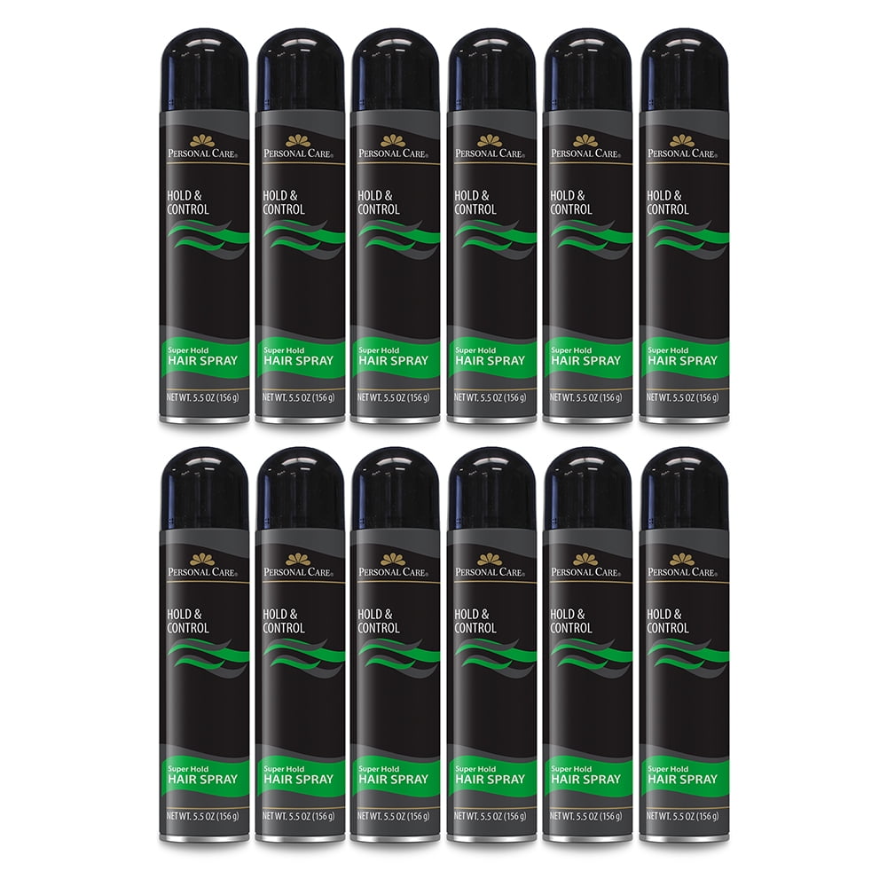 Personal Care Super Hold Hair Spray. Hold Control. Fast Drying and Long