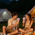 thumbnail image 6 of Portable Hand Held Fan Refreshing Handheld Fan USB Rechargeable Mini Quiet Fan Portable Desktop Fan With Powerful Wind Travel Camping Outdoor Use, 6 of 7