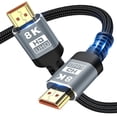 thumbnail image 1 of Cable 8K 1,5m, 8K Alta Velocidad 4K@120Hz/144Hz RTX 3090 para Consola PS5 7680P DTS:X eARC Dolby Vision, HCP 2.2/2.3, HDR10, Dynamic HDR, HDTV compatible con pantallas, 1 of 5