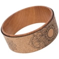 thumbnail image 4 of Roue de Yoga, Cercles de Yoga, Caoutchouc Résistant Supportant 200kg Entraînement Physique Extensible pour Soulagement de la Douleur Musculation Intérieur grain de Bois, 4 of 8