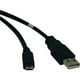 Eaton Tripp Lite Series USB 10 ft 2B (m) .0 A to Micro-B Cable (M/M), (3.05 M) - Câble USB - US vers Micro-USB Type B (M) - USB 2.0 - 10 ft - Noir – image 4 sur 6