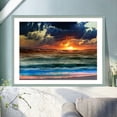 thumbnail image 2 of Cuadros Decorativos Serie Seaside Scenery Diamante Resina Diamante (ZQF2397) JShteea Nuevos Originales, 2 of 5