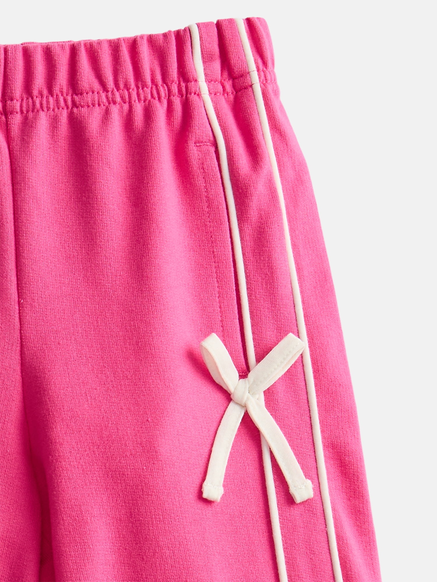 Wonder Nation Toddler Girls Track Pants with Bows, Sizes 18M-5T