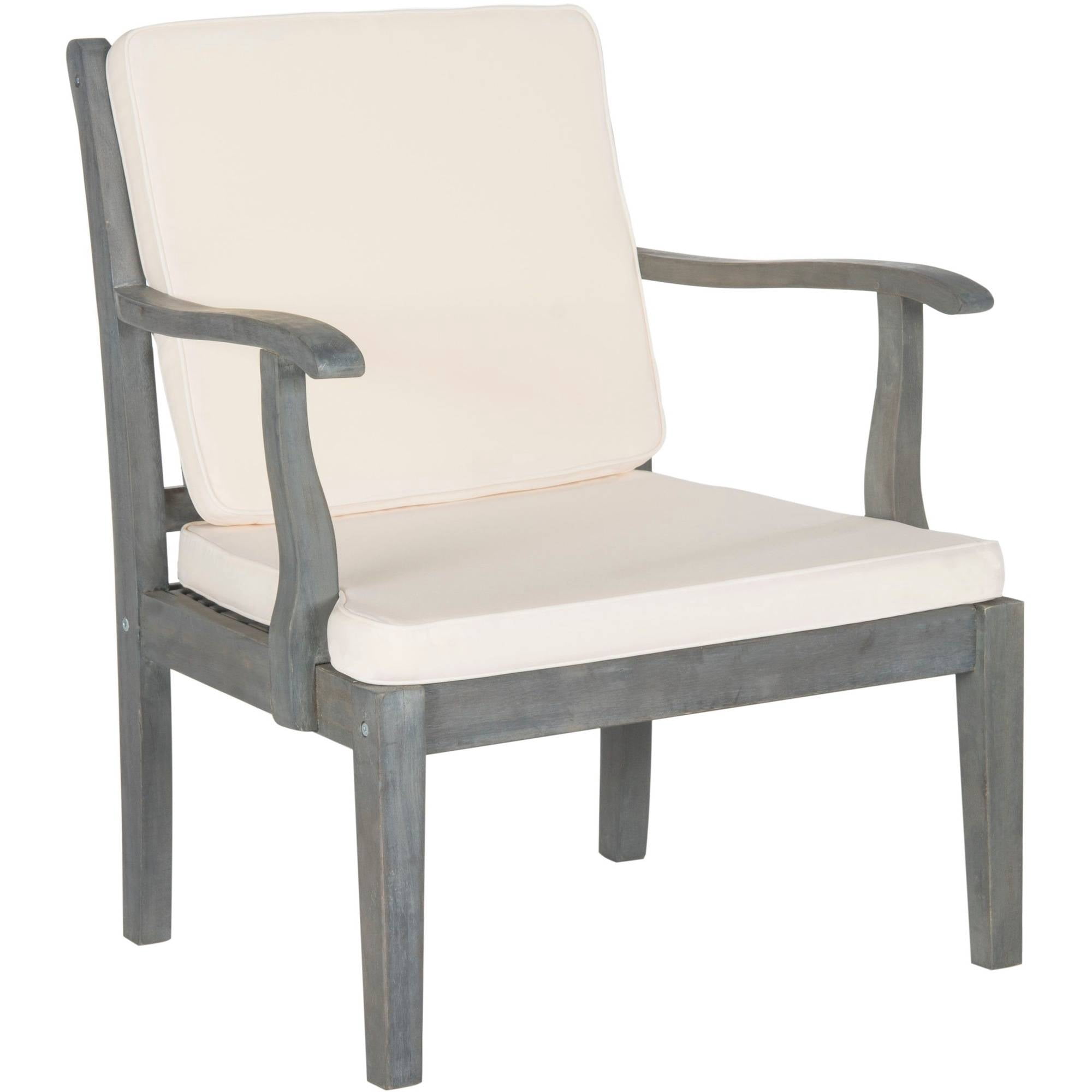 Safavieh Monclair 4-Piece Outdoor Living Set, Ash Grey
