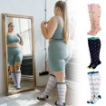 thumbnail image 3 of kurtrusly 3a Ensemble de 2 Bas de Compression en Nylon Cadeaux Réfléchis pour Hommes et Femmes Chaussettes à la Mode, 3 of 6