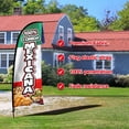 thumbnail image 3 of QSUM Comida Mexicana Feather Flag Kit,7FT Mexican Restaurant Advertising Banner，Restaurant Business Signs, 3 of 6