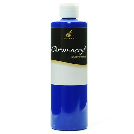 UPC: 0804551858956 | Chromacryl Students  Acrylic Paints cool blue  500 ml (pack of 2)