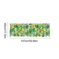thumbnail image 3 of Colorful Printed Blackout Curtains for Kitchen & Bedroom | Polyester Fabric with Rod Pocket | Light Filtering & Privacy Window Decor, 3 of 6