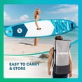 thumbnail image 6 of 10ft Inflatable Stand up Paddle Board 6" Thick SUP with Accessories, Double Action Pump, 6 of 9