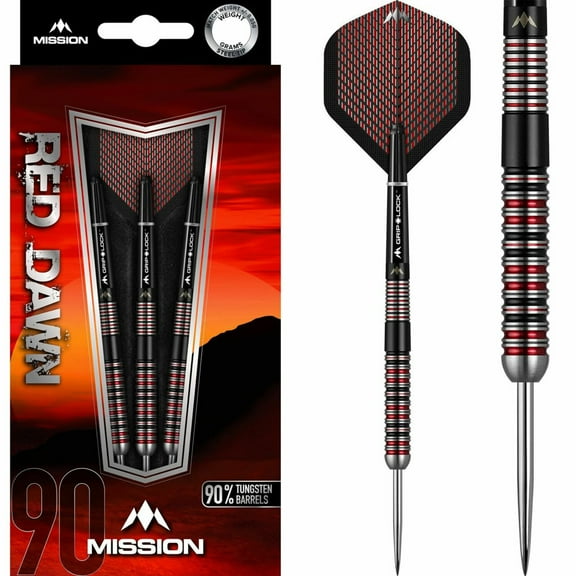 Mission Red Dawn M1 - Steel Tip Darts - 26g