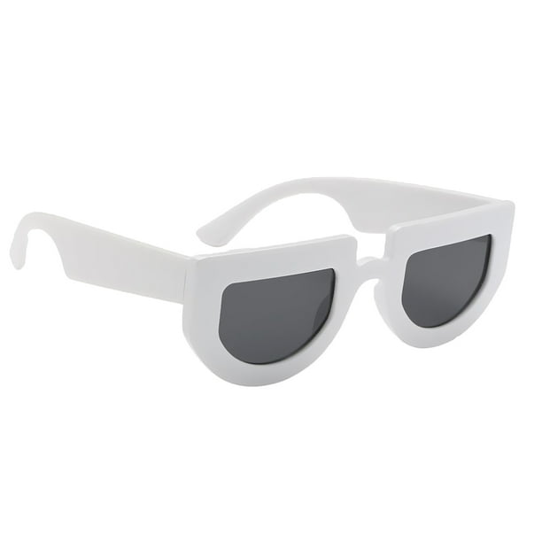 de terre Porizadas Lente Semiesférica 400 Marco Ancho Vintaje para Conducción Deporte Marco Lente gris negro Colcomx Gafas de sol de mujer de moda