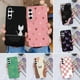 thumbnail image 2 of Funda de teléfono para Samsung Galaxy A54, A53, 5G, gato, protección de cámara de moda, cubierta de parachoques de silicona líquida delgada para Samsung A 54 53 Capa, 2 of 5