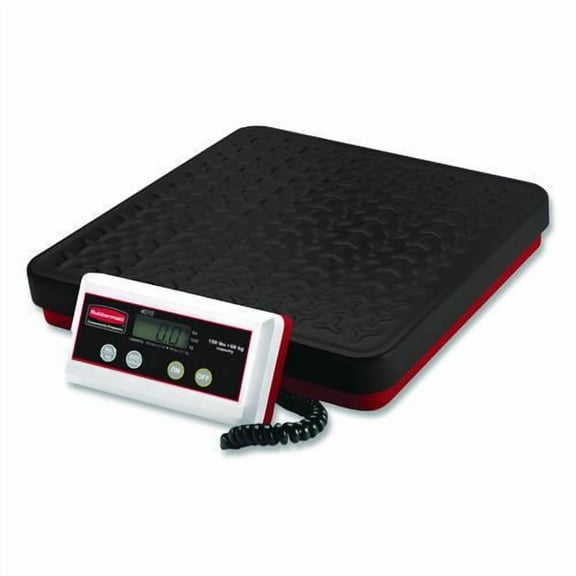 Digital Receiving Scale, 150 lb Capacity, Black/Red | Bundle of 2