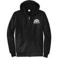 thumbnail image 1 of Gravity Outdoor Co. Sudadera con caderas con cremallera - Jet Black - White Logo - Pequeño Gravity Outdoor Co. Sudadera, 1 of 2