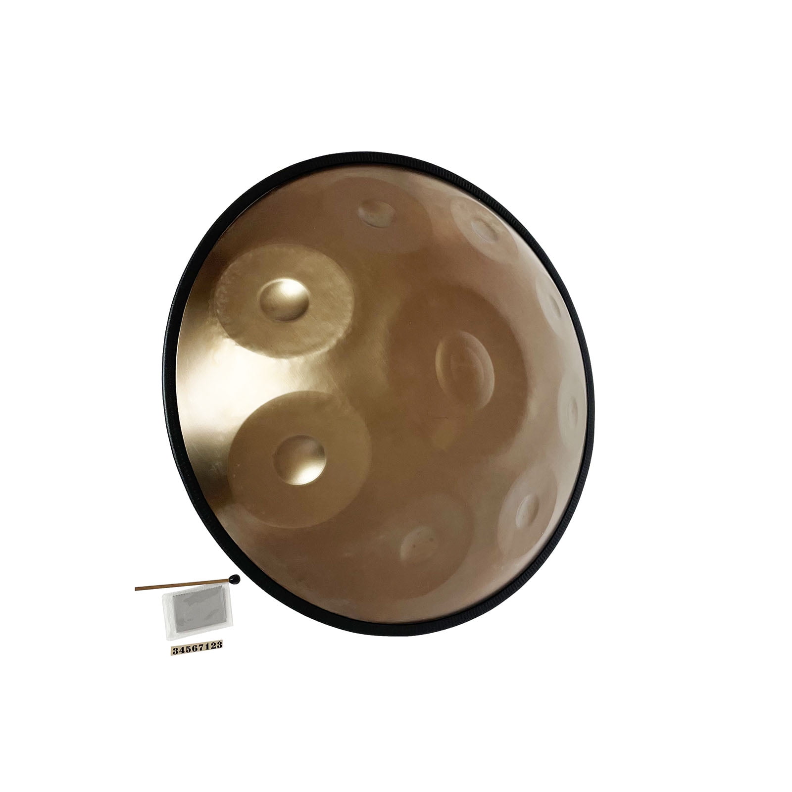 INTSUPERMAI Handpan Hand Disc Drum Percussion instruments 9 Notes Steel Tongue Drum