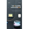 thumbnail image 3 of Haut-parleur Portable Sans Fil Extérieur LED Symphony moves avec Musique T-B11 Noir, 3 of 5