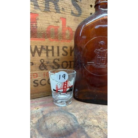 Collectible Shot Glass - San Francisco Skyline