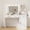White, variant on GOCAPTAIN Vanity Desk with Mirror & LED Lights, Makeup Vanity Desk with 3 Drawers & Power Outlet & Storage Shelves, Dressing Table for Bedroom, Black