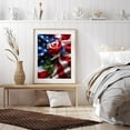 thumbnail image 6 of Diamond Art Kits for Adults - 5d Red White Blue Rose Flag Diamond Painting for Adults, Diamond Art for Adults Beginners, Diamond Painting Kits for Adults for Home Wall Decor, 6 of 7