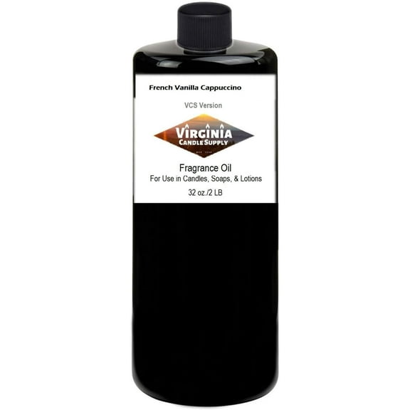 French Vanilla Cappuccino 32oz Bottle for Candle Making, Soap Making, Tart Making, Room Sprays, Lotions, Car Fresheners, Slime, Bath Bombs, Warmers