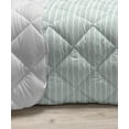 thumbnail image 3 of Mint Down Alternative Comforter, Retro Disc Shaped Inner Circles with Nostalgic Featured Geometric Graphic, Microfiber Quilt for All Season, 5 Sizes, Seafoam Almond Green, by Ambesonne, 3 of 3