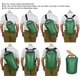 thumbnail image 3 of Floating Waterproof Dry Bag Backpack 5L/10L/20L/30L/40L, Roll Top Sack Keeps Gear Dry for Kayaking, Rafting, Boating, Swimming, Camping, Hiking, Beach, Fishing, 3 of 5