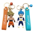 thumbnail image 3 of LLavero de Dragon Ball Goku, accesorio creativo de dibujos animados de Anime Vegeta, colgante para bolso, coche, teléfono móvil, regalo, 3 of 4
