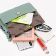 thumbnail image 2 of Bolso bandolera para mujer Bolso multicapa para teléfono móvil Casual para viajes de trabajo (Verde) Likrtyny Para Estrenar, 2 of 9