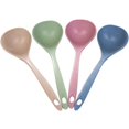 thumbnail image 4 of Cuchara de sopa de arroz con paja de trigo saludable para niños Worallymy Worallymy JD735795435, 4 of 6