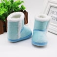 thumbnail image 4 of Winter Baby Girl Boy Cotton Boots Casual Shoes First Walkers Newborn Cute Non-slip Soft Sole Shoe, 4 of 7