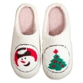 thumbnail image 2 of Casa Esponjosas Muñeco Nieve Navidad Cómodas para Otoño Invierno, 2 of 9