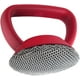 thumbnail image 1 of Cepillo para fregar TUNC Limpiador de platos de malla densa de acero inoxidable con mango de silicona antideslizante rojo, 1 of 5