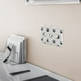 thumbnail image 5 of Yayeee Toggle Light Switch Wall Plate 2-Gang 4.56"x4.48" Decorative Outlet Cover, Black Cartoon Cat Paw, 5 of 7