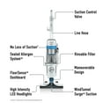 Hoover REACT Compact Bagless Upright Vacuum, UH73100