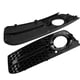 thumbnail image 2 of 2pcs for RS4 Style Glossy Black Front Bumper Fog Light Grilles for Audi A4 B8 2009-2012, 2 of 5