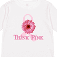 thumbnail image 4 of Inktastic Think Pink Breast Cancer Boys or Girls Long Sleeve Toddler T-Shirt, 4 of 5