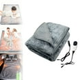 thumbnail image 1 of BotaniNest 12V Blanket For Portable Heated Throw For Camping SUV Truck & Use 160x150cm Powered, 1 of 6