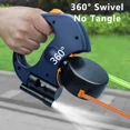 thumbnail image 4 of Auto Retractable Double-Ended Dog Leash 3m with LED Flashlight Waste Bag Box Roulette 360 Degree Dual Traction Rope Pet Supplies,black,3M, 4 of 7
