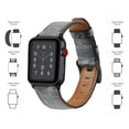 thumbnail image 4 of Compatible con Apple Watch Band 38-40 mm / 42-44 mm, correa de repuesto de cuero genuino compatible con Apple Watch Series 5/ 4/3 /2 /1 Xemadio 2033272-8, 4 of 9