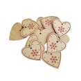 thumbnail image 1 of Ounissouiy 100 Uds. Adornos de rebanadas de colgantes exquisitos regalos de cumpleaños para doméstico Kits de decoración para fiestas Corazón Logcolor 1, 1 of 6