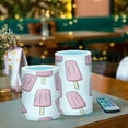 thumbnail image 3 of Yayeee Flameless Candles with Remote Flickering Battery Operated Multi Color Changing, Pink Ice Cream, 3 of 7