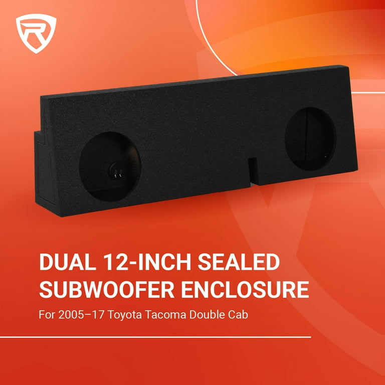 Toyota tacoma 12 hotsell inch subwoofer box