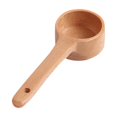 thumbnail image 1 of Cuchara medidora de madera, cuchara de café de madera con mango largo, minicucharadita para oficina, cocina, comida para mascotas, accesorio para S, 1 of 8