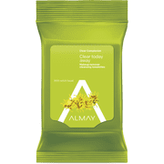 (2 pack) (2 pack) Almay Clear Complexion Makeup Remover Face Towelettes