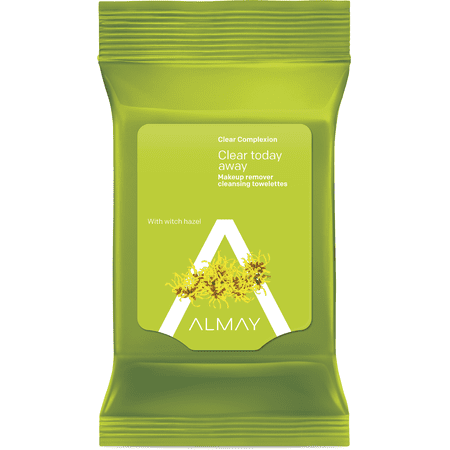 (2 pack) (2 pack) Almay Clear Complexion Makeup Remover Face Towelettes