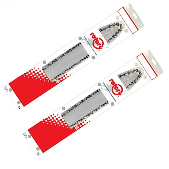 Rotary 2 Pack of Replacement Bar & Chain Combos For Chainsaws - 15030-2PK
