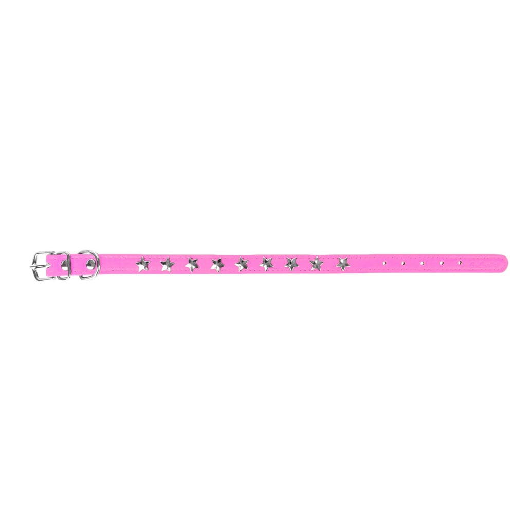 CUECUEPET Adjustable Dog Collar with Embellished Star Bling Charms [Multiple Sizes]